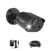 Picture of ZOSI C303 1080p HD-TVI Security Camera Outdoor Indoor with Audio Recording,120ft IR Night Vision, Motion Activated Spotlight & Siren Alarm,PIR Motion Deteciton, Weatherproof CCTV Bullet Camera Kit