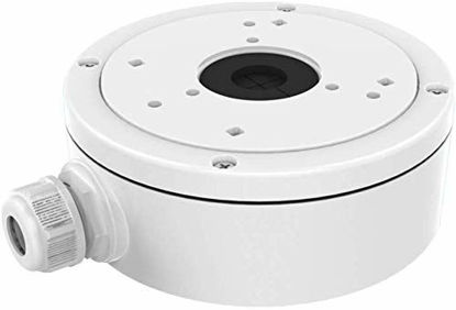 Picture of CBS DS-1280ZJ-S Junction Box for Hikvision Dome Camera Compatible with: AIPC524-SL, DS-2CD2646G1-IZ(S), DS-2CD2623G1-IZ(S), DS-2CD2663G1-IZ(S), DS-2CD2T46G1-4I/SL (White)