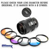 Picture of Ultimaxx 49MM Complete Lens Filter Accessory Kit for Lenses with 49MM Filter Size: 6PC Gradual Color Filter Set + UV CPL FLD Filter Set + Macro Close Up Set (+1 +2 +4 +10)