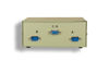 Picture of Kentek DB9 Male 2 Way Manual Data Switch Box RS-232 D-Sub 9 Pin I/O AB Port for PC MAC to Peripherals Devices Printer