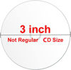 Picture of 50 Pack Smartbuy Mini CD-R 3-inch 24X 210MB 24Min White Inkjet Hub Printable Blank Media Recordable Disc