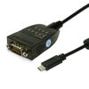 Picture of Gearmo USB-C 2.0 to Serial RS-232 16 Inch Adapter w/LED Indicators