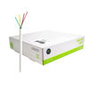 Picture of LOGICO Security Wire Burglar Alarm 22/4 Cable 500FT Solid White 500' Speaker Cable