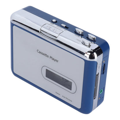 Picture of Zunate Bluetooth Cassette Player, Portable Tape Player Bluetooth Output to Headphone with Built-in Bluetooth Transmitter and 3.5mm Jack,Cassette Player Auto- Reverse