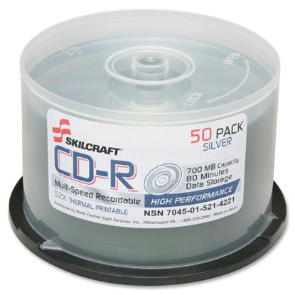 Picture of CD-R Compact Disc Recordable - 50 per Box