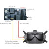 Picture of Aluminum Alloy External Analog 5.8G RX Port 3.0 Receiver Module Set Adapter Board Replacement for DJI FPV Goggles V2 Glasses