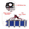Picture of Peltier Module DIY Thermoelectric Cooler Refrigeration Air Cooling Device 4-Chip TEC1-12706 12V 288W Peltier Cooler Semiconductor Water Chiller TEC