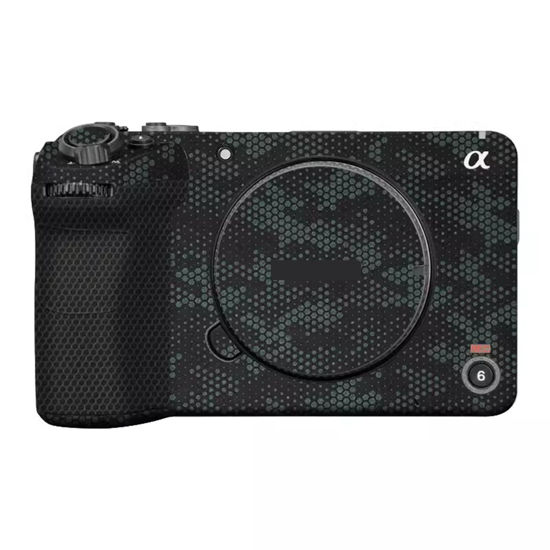 Picture of Camera Skin Wrap Anti-Scratch Sticker Coat Vinly Protective Film Body Protector Decals Cover for Sony FX30(Mamba Green)