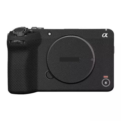 Picture of Camera Skin Wrap Anti-Scratch Sticker Coat Vinly Protective Film Body Protector Decals Cover for Sony FX30(Leather Black)