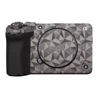 Picture of Camera Skin Wrap Anti-Scratch Sticker Coat Vinly Protective Film Body Protector Decals Cover for Sony FX30(Triangle Titanium)