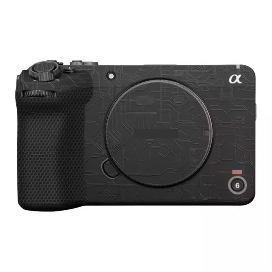 Picture of Camera Skin Wrap Anti-Scratch Sticker Coat Vinly Protective Film Body Protector Decals Cover for Sony FX30(Circuit Black)