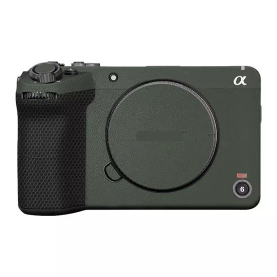 Picture of Camera Skin Wrap Anti-Scratch Sticker Coat Vinly Protective Film Body Protector Decals Cover for Sony FX30(Leather Green)