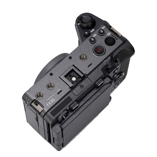 Picture of Camera Skin Wrap Anti-Scratch Sticker Coat Vinly Protective Film Body Protector Decals Cover for Sony FX30(Deep Grey+Frosted Black)