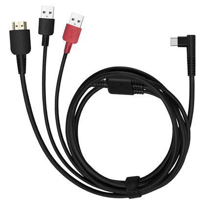 Picture of Spaseeba 3-in-1 Cable CB05A Suitable for huion Graphics Drawing Tablet Display Kamvas 12 Kamvas 13 Kamvas 16 (2021) with HDMI Type C USB A