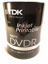 Picture of TDK DVDR 100PK Inkjet Printable Recordable