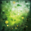 Picture of AOFOTO 8x8ft Happy St Patrick's Day Background Abstract Lucky Clovers Photography Backdrop Holiday Party Decoration Luck Shamrock Leprechaun Green Leaf Photo Studio Props Portrait Vinyl Wallpaper