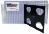 Picture of USDISC CD Jewel Cases Standard 10.4mm, Double 2 Disc, Black, Pack of 50
