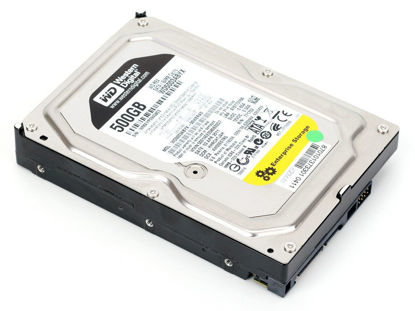 Picture of WD RE4 500 GB Enterprise Hard Drive, 3.5 Inch, 7200 RPM, SATA II, 64 MB Cache (WD5003ABYX) (Old Model)