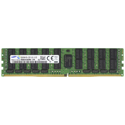 Picture of Samsung 32GB DDR4 2133MHz PC4-17000 ECC LRDIMM 4Rx4 Quad Rank 1.2V Load Reduced DIMM 288-Pin Server RAM Memory - M386A4G40DM0-CPB