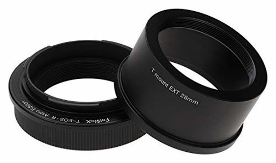 Picture of Fotodiox Lens Adapter Astro Edition - Compatible with T-Mount (T/T-2) Screw Mount Telescopes to Canon RF (EOS-R) Mount Cameras for Astronomy