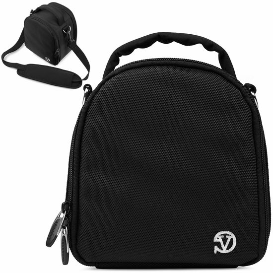Picture of VanGoddy Laurel Onyx Black Carrying Case Bag for Panasonic Camcorders