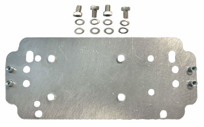 Picture of Amp Mount fits Victory Cross Country and Magnum Amplifier Mounting Bracket fits Rockford Fosgate T400x4AD or TM400x4AD Amp. Mount Your Amp Securely to Your Bike