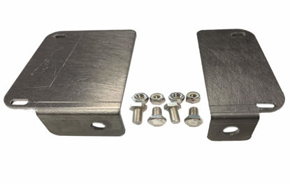 Picture of Amp Mount fits Kawasaki Vulcan Vaquero and Voyager Amplifier Mount. Fits Kenwood KAC-M1824BT Amp. Secure Your Amp Directy to Your Bike.