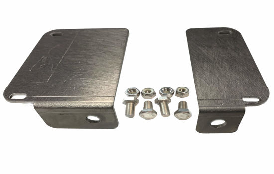 Picture of Amp Mount fits Kawasaki Vulcan Vaquero and Voyager Amplifier Mount. Fits Kenwood KAC-M1824BT Amp. Secure Your Amp Directy to Your Bike.