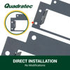 Picture of Quadratec Single DIN Radio Dash Adapter - Fits Jeep Wrangler YJ 1987-1995 - Easy Installation - 7" Wide x 2" High - Designed for Aftermarket Stereos - Automotive-Grade Materials - Sleek Finish