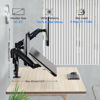 Picture of Rosewill Single Monitor Mount, Adjustable Monitor Arm Desk Mount Fits 15-32 inch Screen, Holds 19.8lb, Gas Spring Monitor Stand, Full Motion Swivel Monitor Arm with Vesa Mount