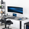 Picture of VIVO Single Ultrawide Monitor Wall Mount for Up to 49 inch Screens, Articulating and Height Adjustable, Holds Ultra Wides Up to 44 lbs, Black, MOUNT-WCB01A