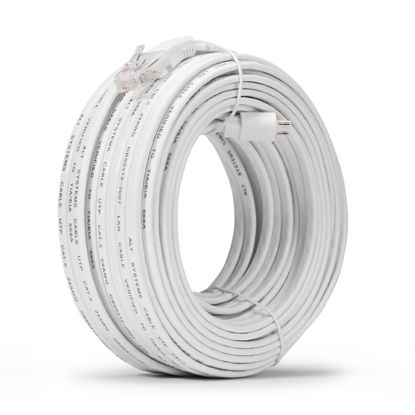 Picture of Zmodo 82ft 3rd Generation Network Cable for sPoE NVR Kit with USB Port