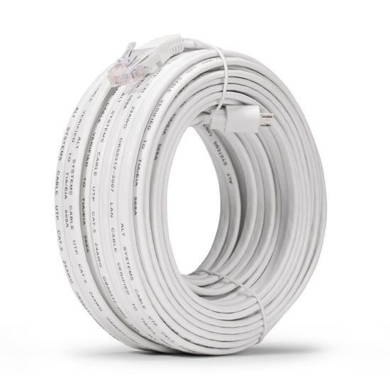 Picture of Zmodo 82ft 3rd Generation Network Cable for sPoE NVR Kit with USB Port