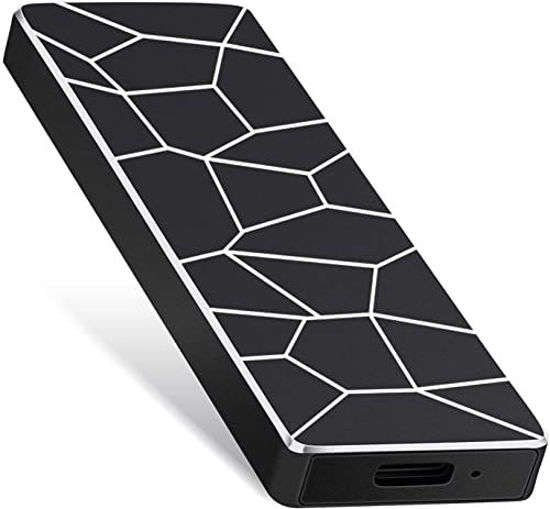 Picture of Ultra Slim External Hard Drive 2TB, Portable Hard Drive USB3.1 Type-C Compatible with PC, Laptop and Mac (2TB, A-Black)