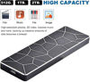 Picture of Ultra Slim External Hard Drive 2TB, Portable Hard Drive USB3.1 Type-C Compatible with PC, Laptop and Mac (2TB, A-Black)