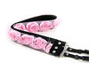 Picture of Capturing Couture Organza Floral Camera Strap, Sweet Pink - Adjustable for DSLR or Mirrorless Camera, Rose Flower Trim