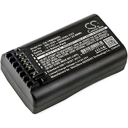 Picture of 6400mAh/3.7V Replacement Battery for Trimble EEL-FYN2JAF-00 Nomad 800X Numeric Key Nomad 800B Nomad 1050LE 990651-004277 108571-00 53708-PRN 53708-00 890-0084 890-0084-XXQ