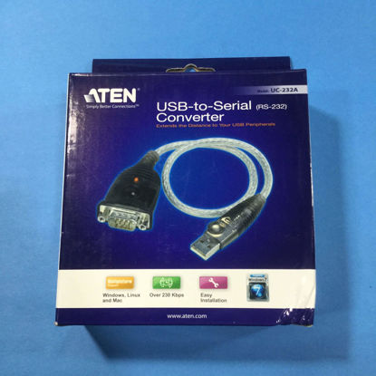 Picture of Aten Technologies UC232A USB to DB9 Serial Adapter