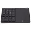 Picture of PUSOKEI BT5.0 Numeric Keypad, 22 Keys USB C Number Pads Keyboard, 2.4G Wireless Number Keyboard Extensions Keyboard with Touchpad for Win, for iOS, for Android, for OS X System(Black)