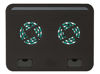 Picture of Trust 17866 Cyclone Cooling Pad with 2 Fans, Fits 15-16 Inches Laptops - Black