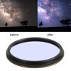 Picture of Multi-Layer Light Pollution Reduction Filter Night Sky/Star Light Pollution Reduction Camera Lens Filter for Night Sky Star(52MM), Clear Natural Night Filter,