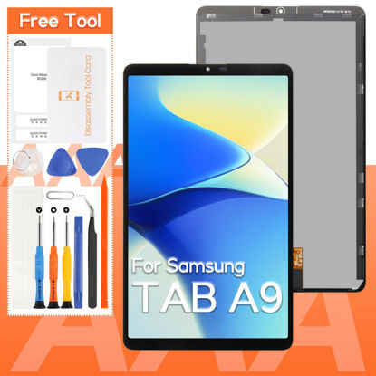 Picture of Screen Replacement for Samsung Galaxy Tab A9 SM-X110 8.7" Wi-Fi LCD Display Touch Screen Digitizer Full Assembly,with Tools(Not for SM-X115)