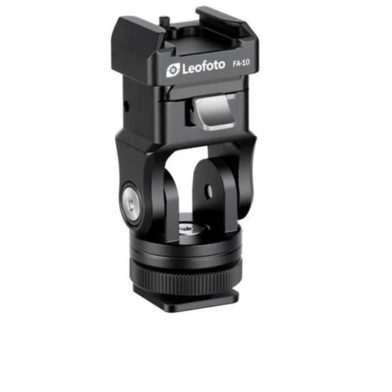 Picture of Leofoto FA-15 Kit QR Tilting & Pivoting Cold Shoe Flash Adapter FA-15 + FA-10