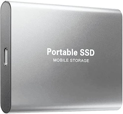 Picture of WEIJINTO Portable SSD 512GB 1TB External Hard Drive Mobile Solid State Drive Portable Hard Drive for PC Laptop and Mac Data Storage and Tra