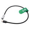 Picture of HangTon 12V Power Cable for DJI RS4 RS3 Pro RS2 Gimbal to Blackmagic BMPCC 4K 6K Pro G2 BMCC 6K Pocket Cinema Camera, USB Type-C Gimbal to 2 Pin Female 60cm