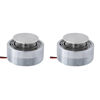 Picture of Resonance Speaker 2Pcs 2Inch All Frequency Resonance Speaker, 4Ω 25W Resonance Speaker Vibration Strong Bass Louderspeaker, Sturdy Steel Mini Portable Stereo Sound Creative Speaker