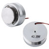 Picture of Resonance Speaker 2Pcs 2Inch All Frequency Resonance Speaker, 4Ω 25W Resonance Speaker Vibration Strong Bass Louderspeaker, Sturdy Steel Mini Portable Stereo Sound Creative Speaker
