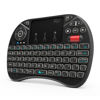 Picture of Rii Mini Wireless Keyboard, i8X Portable 2.4GHz Wireless Keyboard with Touchpad Mouse, LED Backlit, Rechargable Li-ion Battery-Black