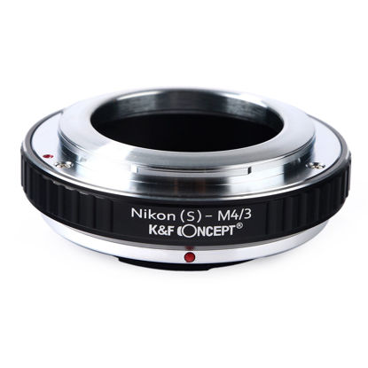 Picture of K&F Concept Adapter for Nikon S Mount Lens to Micro 4/3 M4/3 Mount Adapter G6 GH