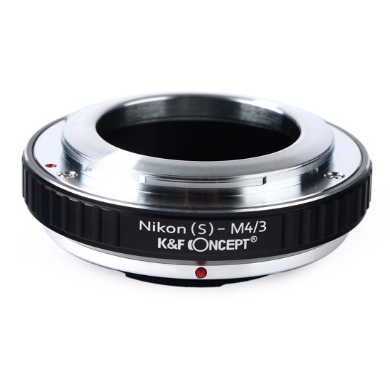 Picture of K&F Concept Adapter for Nikon S Mount Lens to Micro 4/3 M4/3 Mount Adapter G6 GH
